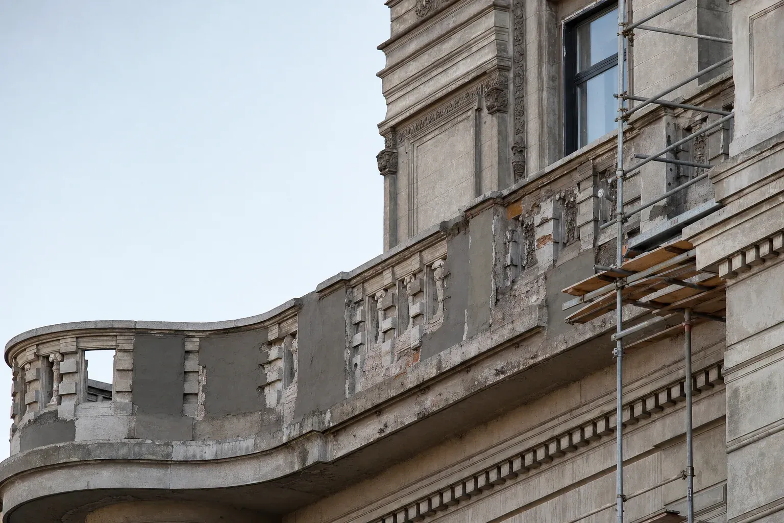Heritage building facade