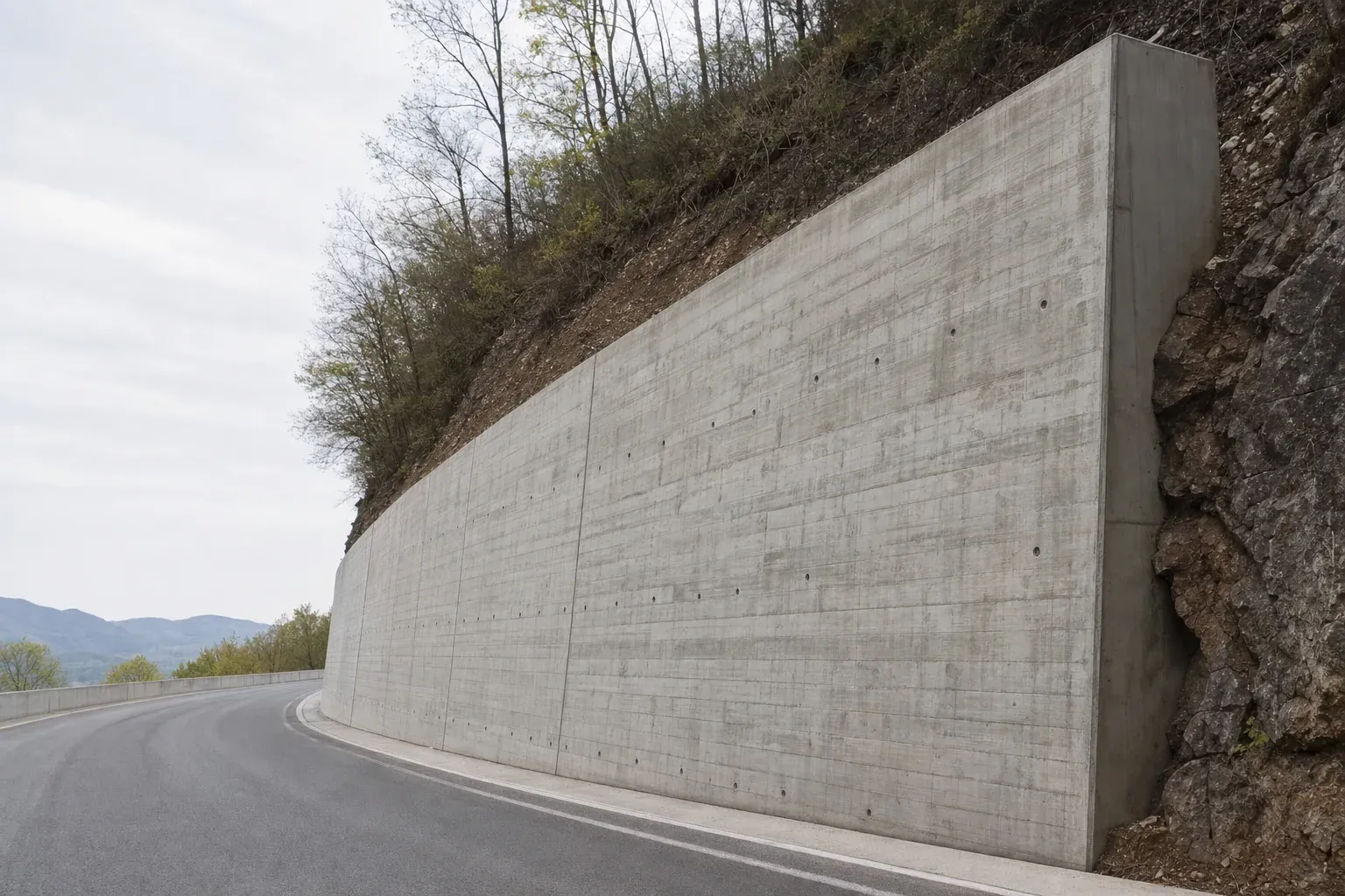 Retaining wall