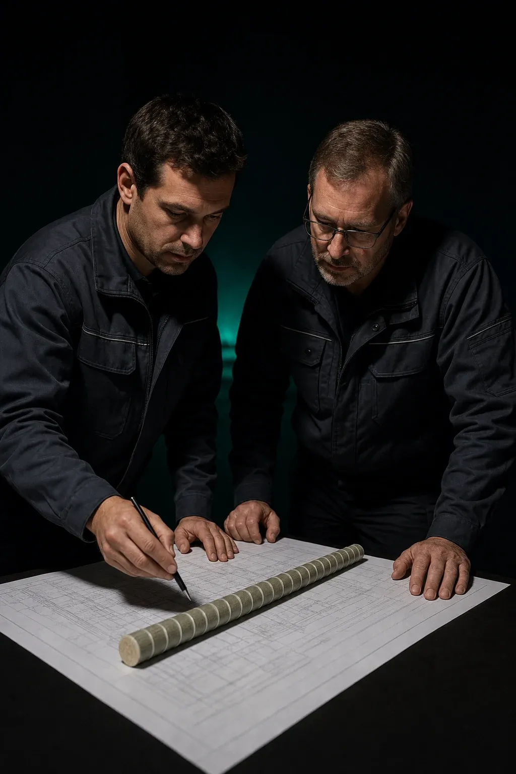 Composite Group GFRP rebar — studio plate